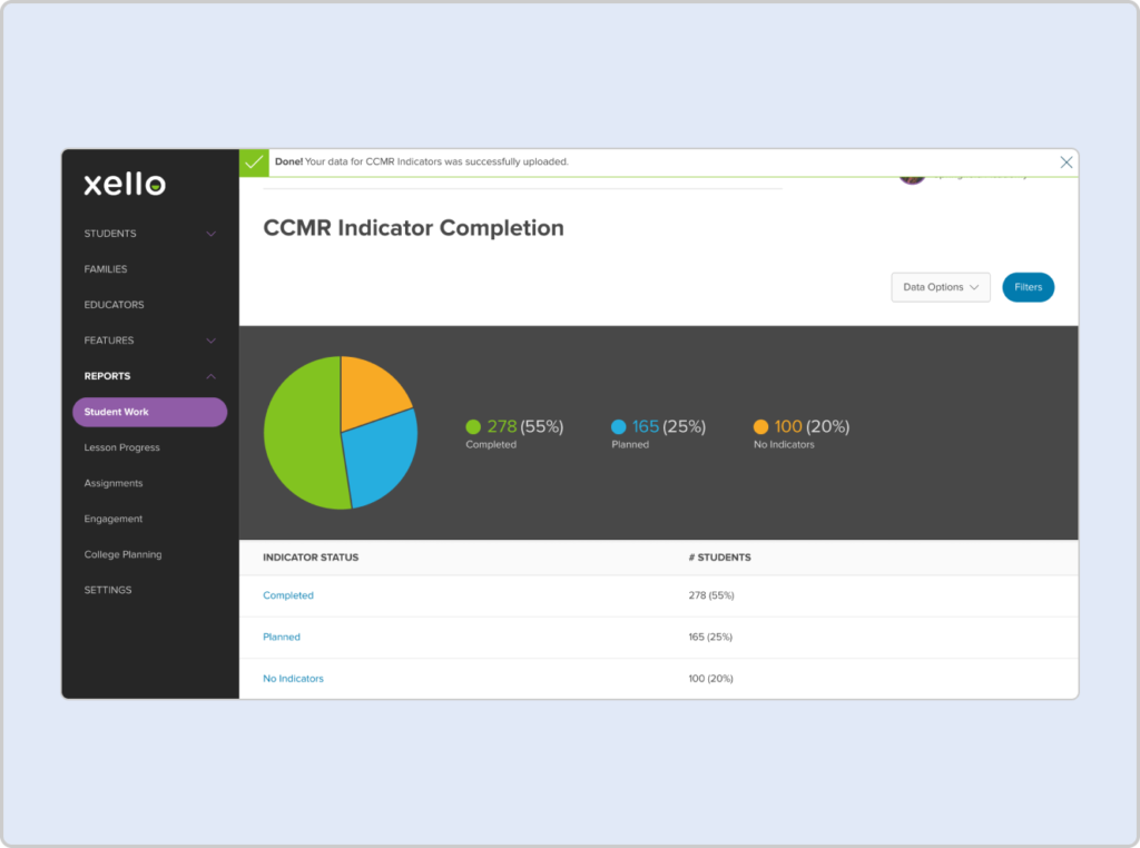 Texas Districts: Introducing Career, College, and Military Readiness (CCMR) Tracking in Xello