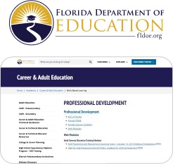 FDOE division page